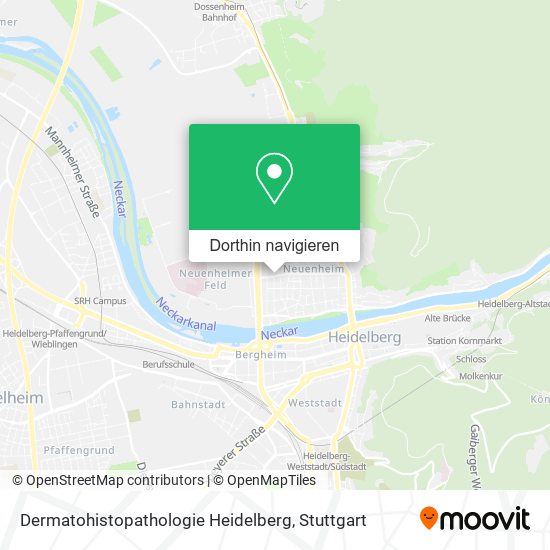 Dermatohistopathologie Heidelberg Karte