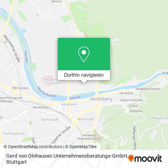 Gerd von Olnhausen Unternehmensberatungs-GmbH Karte