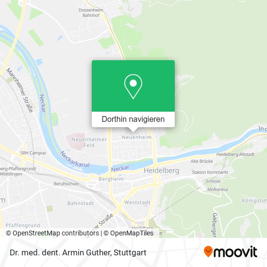 Dr. med. dent. Armin Guther Karte