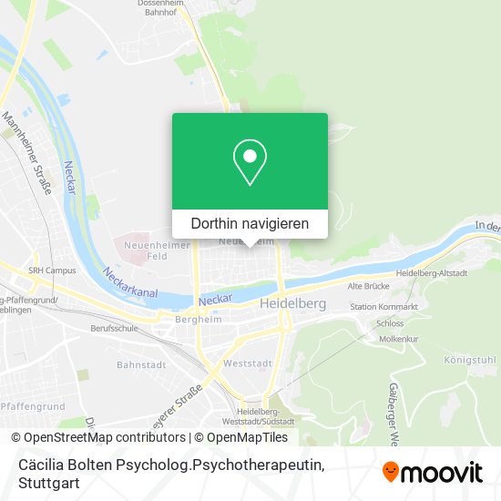 Cäcilia Bolten Psycholog.Psychotherapeutin Karte