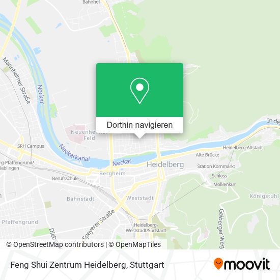 Feng Shui Zentrum Heidelberg Karte