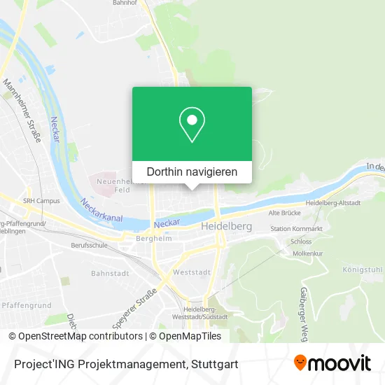 Project'ING Projektmanagement Karte