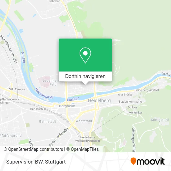 Supervision BW Karte