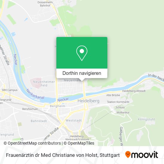 Frauenärztin dr Med Christiane von Holst Karte