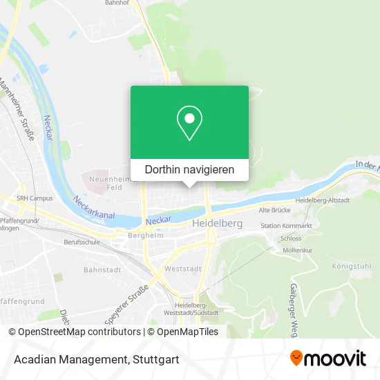 Acadian Management Karte