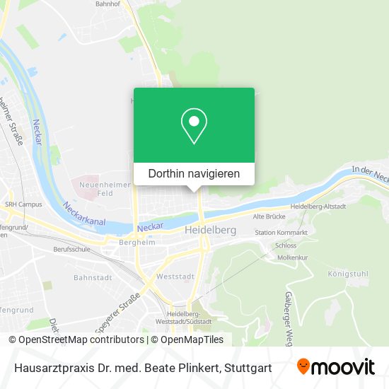 Hausarztpraxis Dr. med. Beate Plinkert Karte