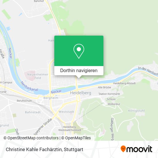 Christine Kahle Fachärztin Karte