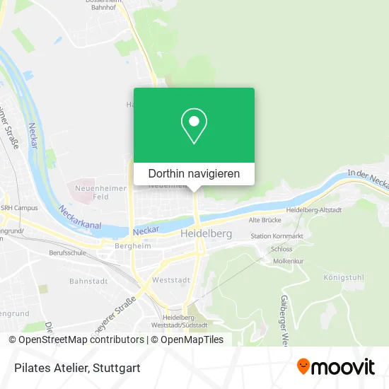 Pilates Atelier Karte