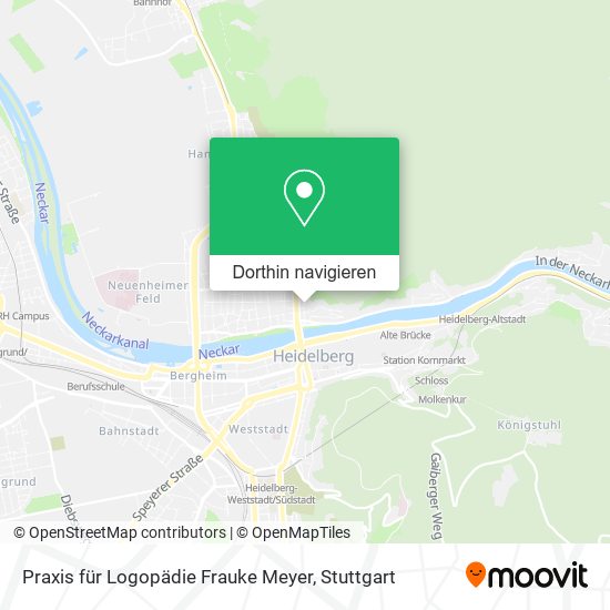 Praxis für Logopädie Frauke Meyer Karte