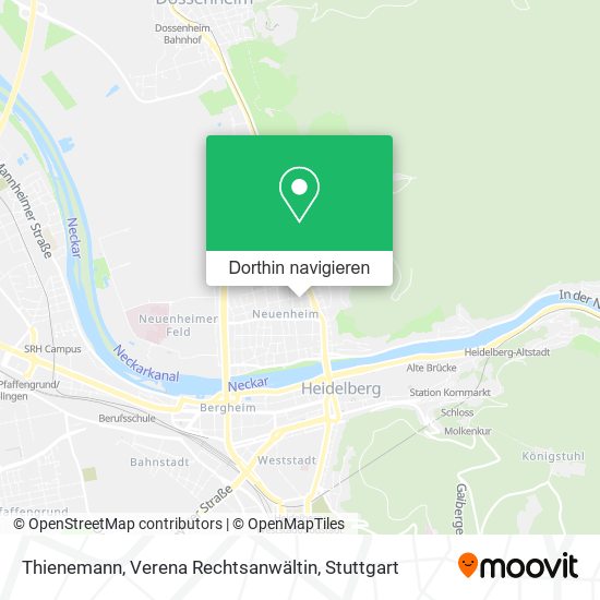 Thienemann, Verena Rechtsanwältin Karte