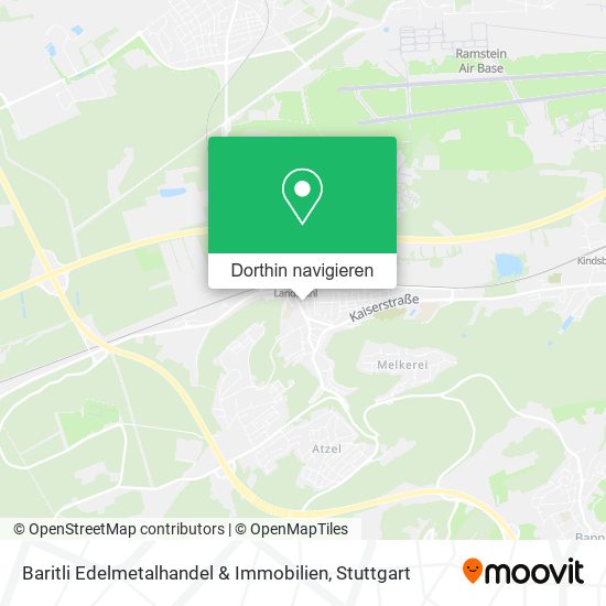 Baritli Edelmetalhandel & Immobilien Karte