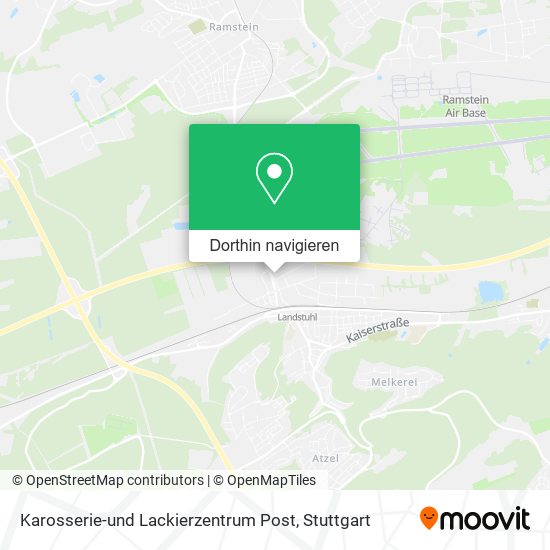 Karosserie-und Lackierzentrum Post Karte