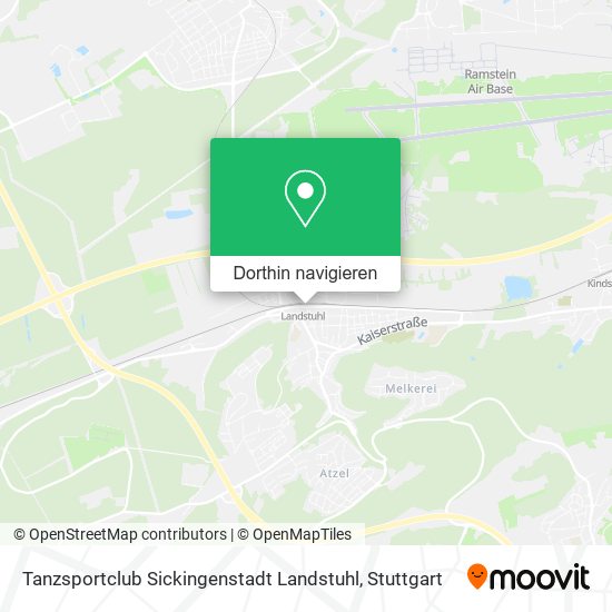 Tanzsportclub Sickingenstadt Landstuhl Karte