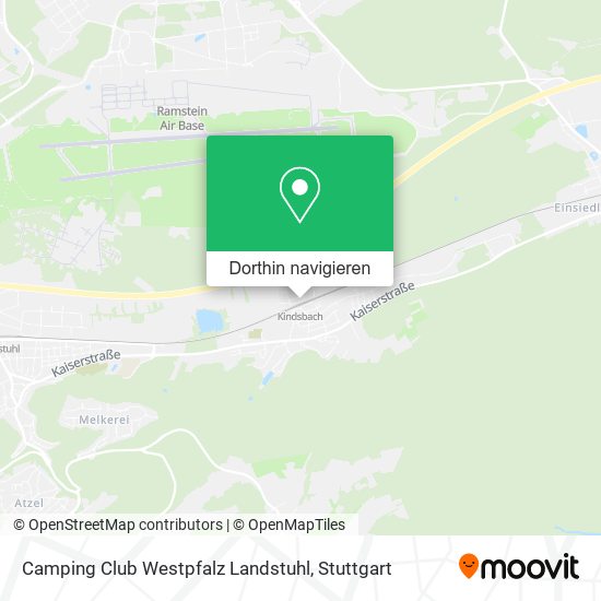 Camping Club Westpfalz Landstuhl Karte