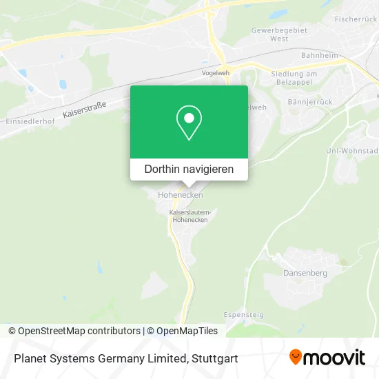 Planet Systems Germany Limited Karte