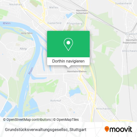 Grundstücksverwaltungsgesellsc Karte
