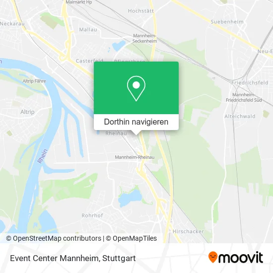 Event Center Mannheim Karte