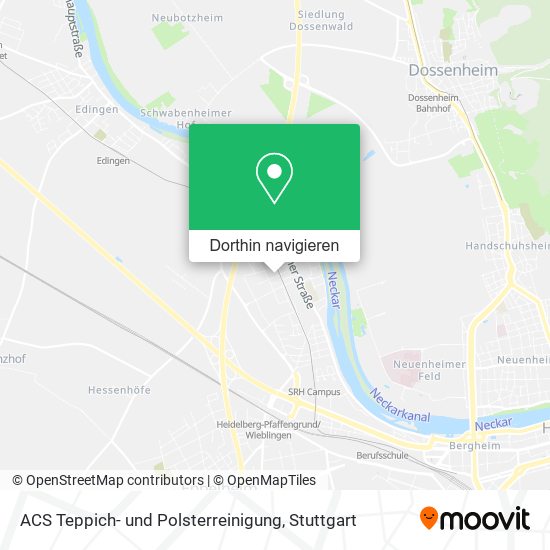 ACS Teppich- und Polsterreinigung Karte
