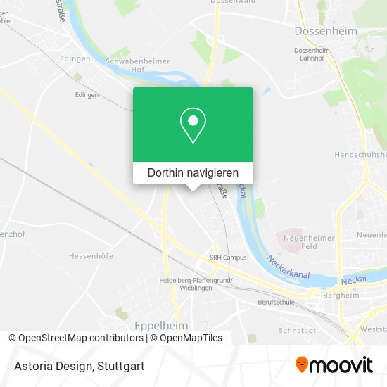 Astoria Design Karte