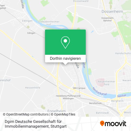 Dgim Deutsche Gesellschaft für Immobilienmanagement Karte