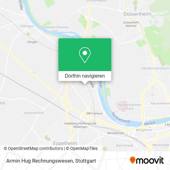 Armin Hug Rechnungswesen Karte