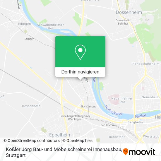 Kößler Jörg Bau- und Möbelschreinerei Innenausbau Karte
