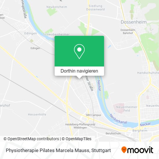 Physiotherapie Pilates Marcela Mauss Karte