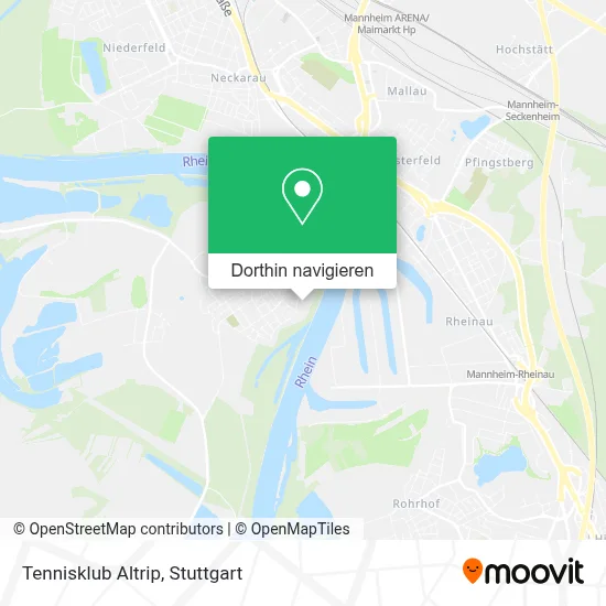 Tennisklub Altrip Karte