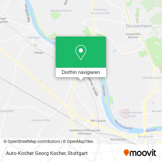 Auto-Kocher Georg Kocher Karte