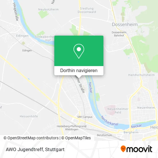 AWO Jugendtreff Karte