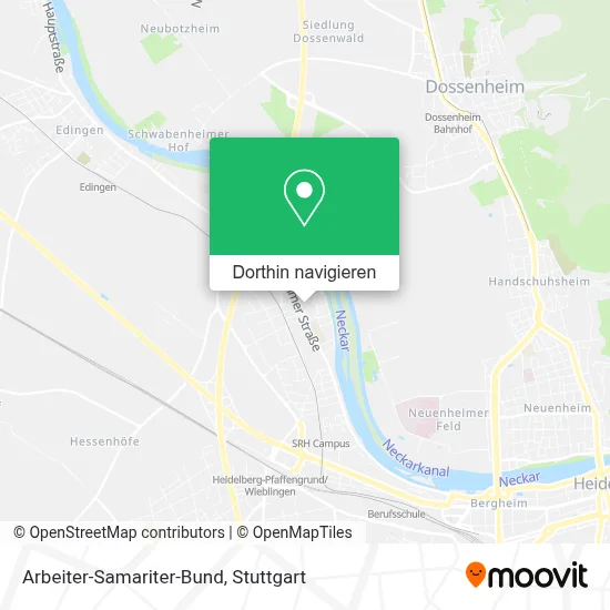 Arbeiter-Samariter-Bund Karte