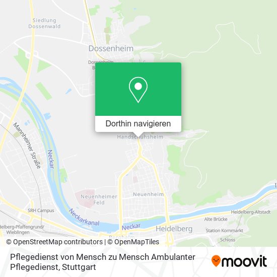 Pflegedienst von Mensch zu Mensch Ambulanter Pflegedienst Karte
