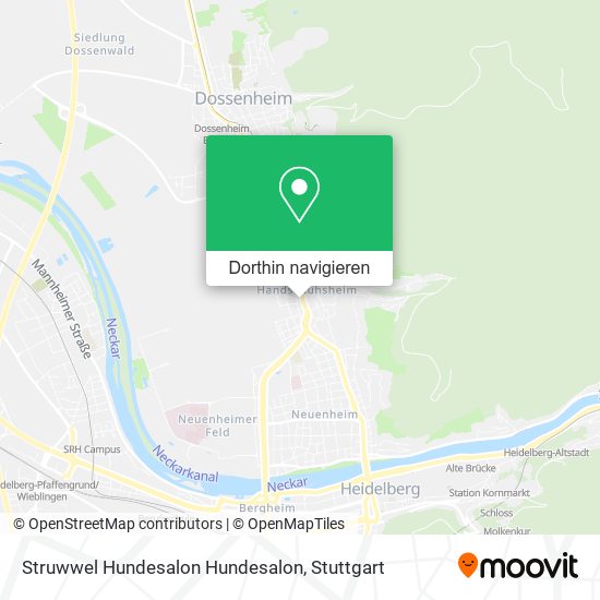 Struwwel Hundesalon Hundesalon Karte