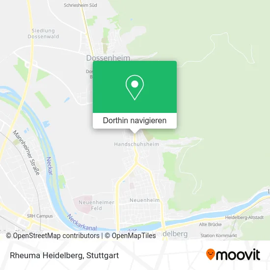 Rheuma Heidelberg Karte