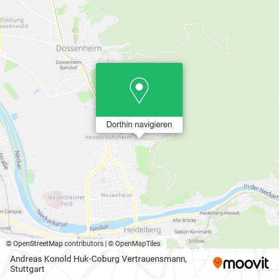 Andreas Konold Huk-Coburg Vertrauensmann Karte