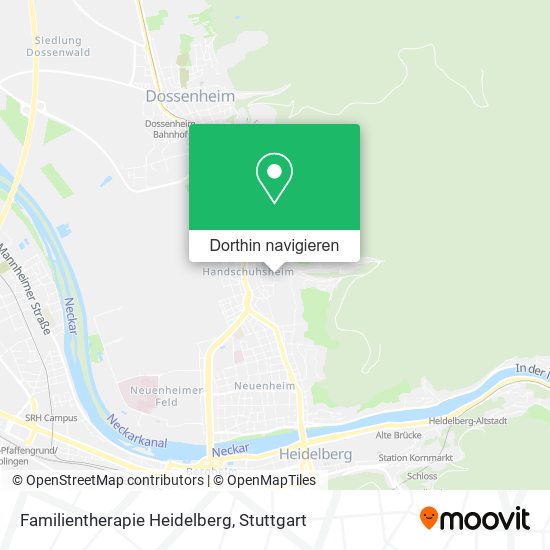 Familientherapie Heidelberg Karte