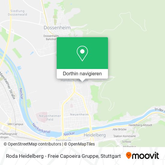 Roda Heidelberg - Freie Capoeira Gruppe Karte