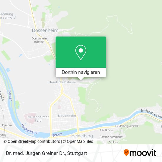 Dr. med. Jürgen Greiner Dr. Karte