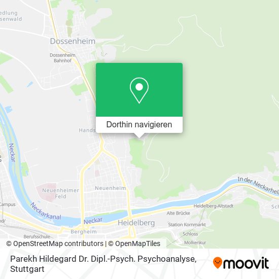 Parekh Hildegard Dr. Dipl.-Psych. Psychoanalyse Karte