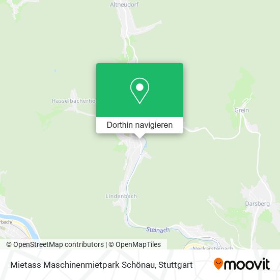Mietass Maschinenmietpark Schönau Karte