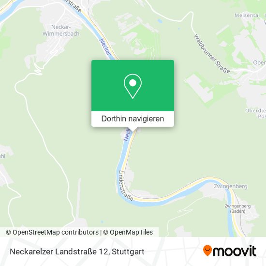 Neckarelzer Landstraße 12 Karte