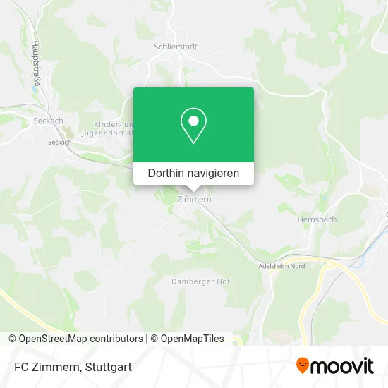 FC Zimmern Karte
