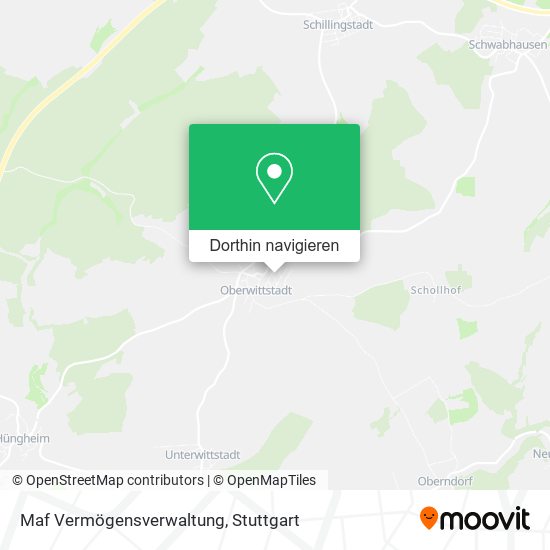 Maf Vermögensverwaltung Karte