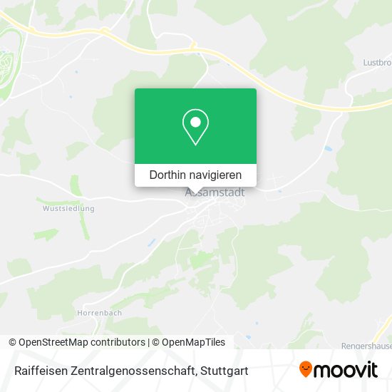 Raiffeisen Zentralgenossenschaft Karte