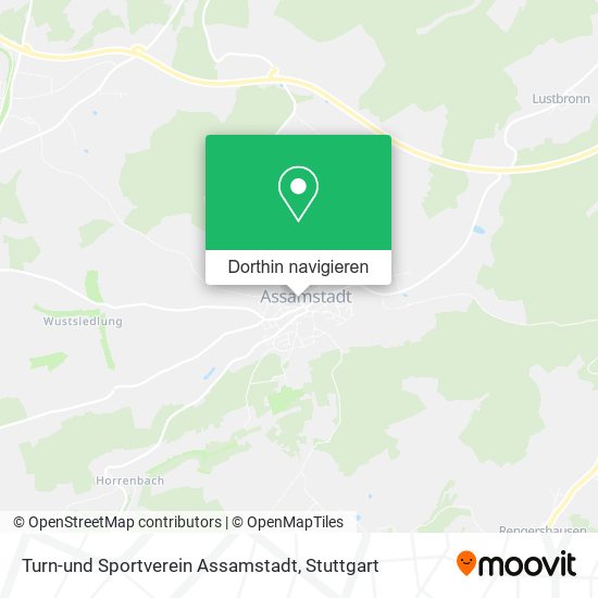 Turn-und Sportverein Assamstadt Karte