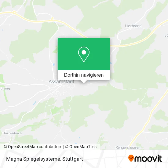 Magna Spiegelsysteme Karte