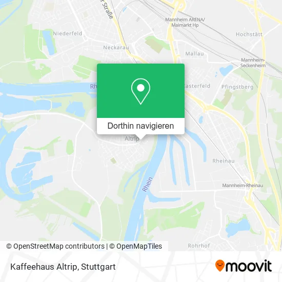 Kaffeehaus Altrip Karte