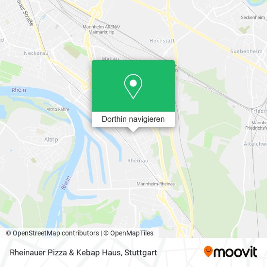 Rheinauer Pizza & Kebap Haus Karte