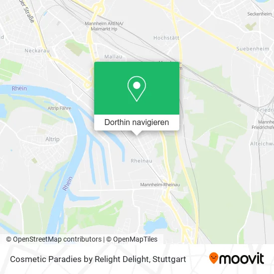 Cosmetic Paradies by Relight Delight Karte