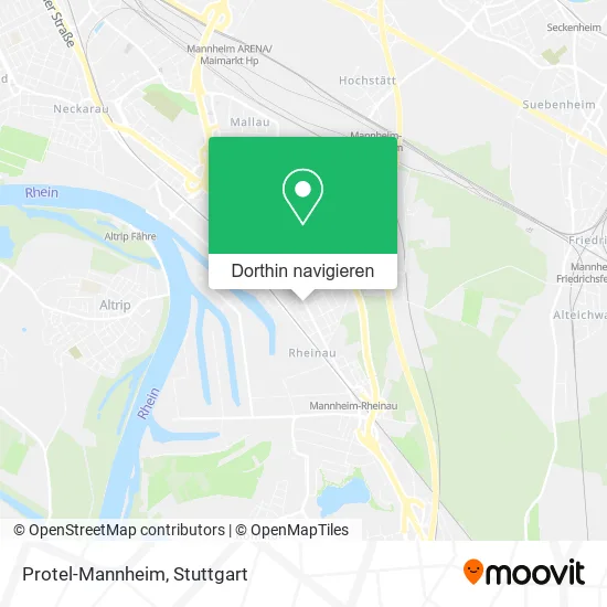 Protel-Mannheim Karte